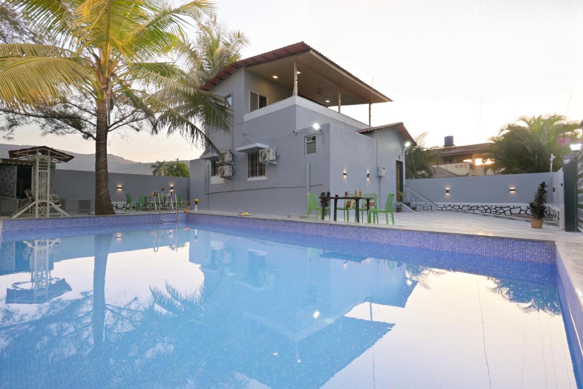 Empyrean Stay Ll 3Bhk Ll Marshall Villa Ll Large Pool Ll Ac Ll Lonavala Buitenkant foto